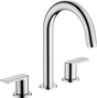 Hansgrohe Vernis Shape 3-hole Basin Mixer with Pop-up Waste Set - Chrome - 71563000