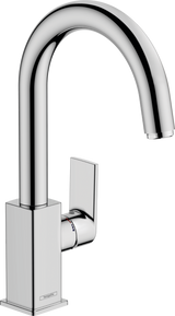 Hansgrohe Vernis Shape Single Lever Basin Mixer with Swivel Spout And Pop-up Waste Set - Chrome - 71564000