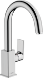 Hansgrohe Vernis Shape Single Lever Basin Mixer with Swivel Spout And Pop-up Waste Set - Chrome - 71564000