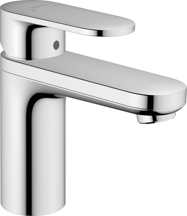 Hansgrohe Vernis Blend Single Lever Basin Mixer 100 With Isolated Water Conduction And Pop-up Waste Set - Chrome - 71571000