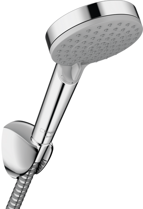 Hansgrohe Vernis Blend Shower Holder Set 100 Vario EcoSmart With Shower Hose 1600mm - Chrome - 26278000