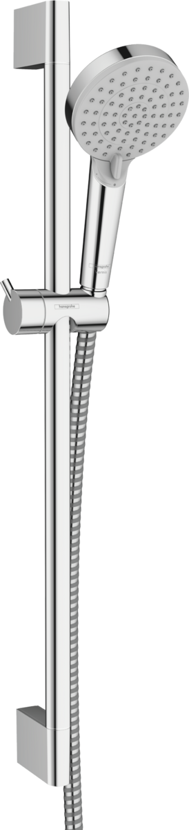 Hansgrohe Vernis Blend Shower Set 100 Vario Ecosmart With Shower Bar Crometta 650mm - Chrome - 26279000