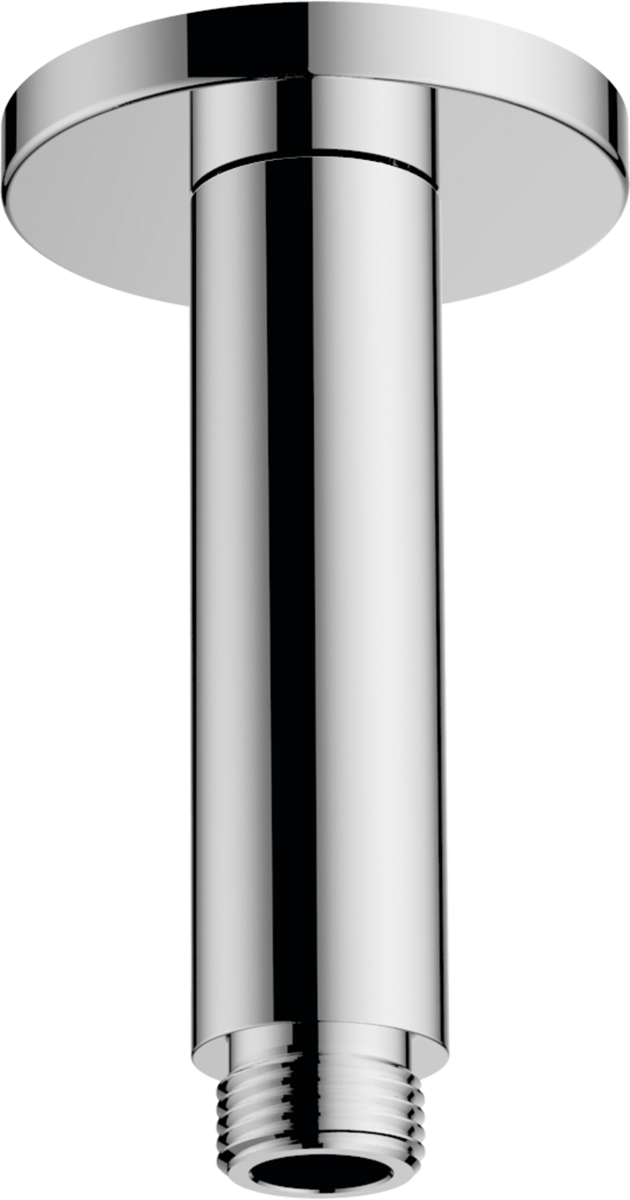 Hansgrohe Vernis Blend Ceiling Connector 100mm - Chrome - 27804000