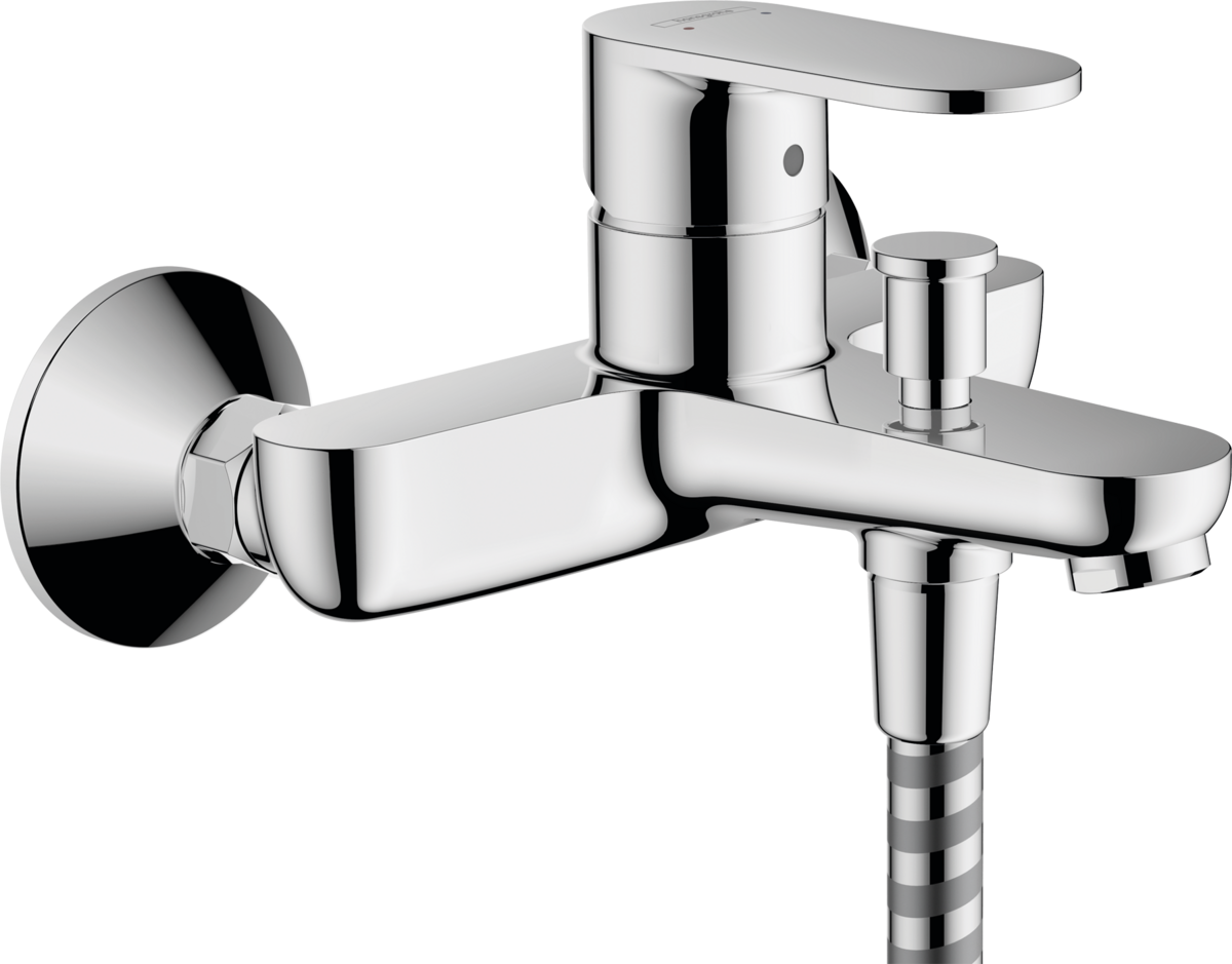 Hansgrohe Vernis Blend Single Lever Bath Mixer For Exposed Installation - Chrome - 71440000