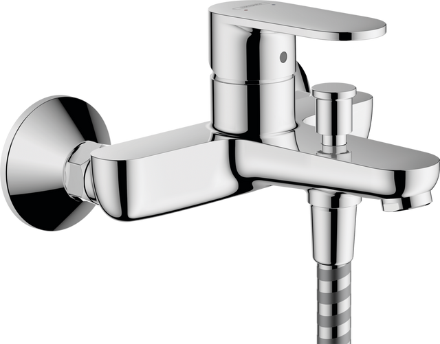 Hansgrohe Vernis Blend Single Lever Bath Mixer For Exposed Installation - Chrome - 71440000