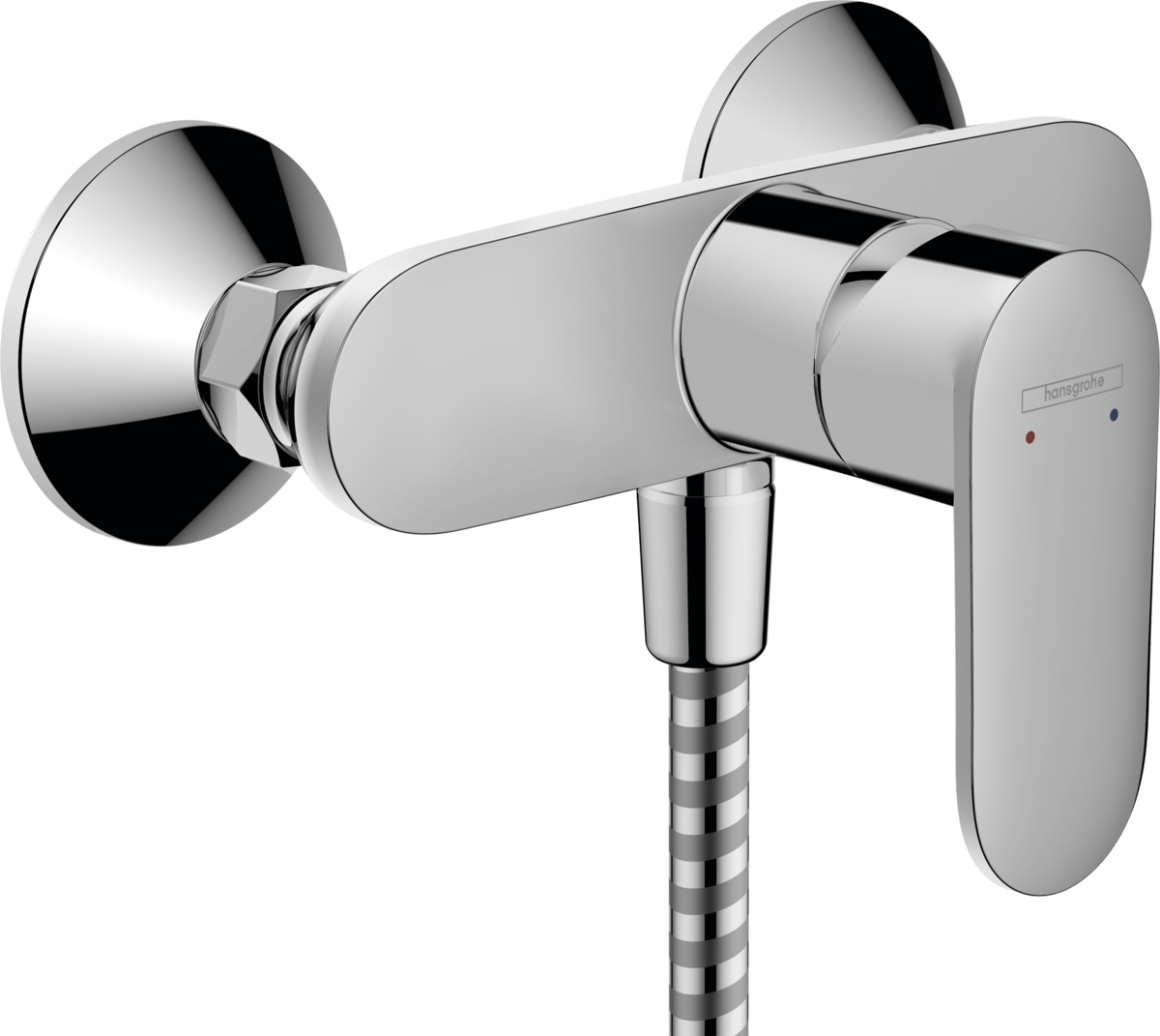 Hansgrohe Vernis Blend Single Lever Shower Mixer For Exposed Installation - Chrome - 71640000