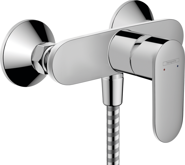 Hansgrohe Vernis Blend Single Lever Shower Mixer For Exposed Installation - Chrome - 71640000