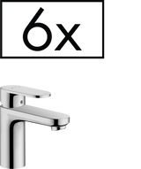 Hansgrohe Vernis Blend Single Lever Basin Mixer 100 With Pop-up Waste Set Project Pack (6 Pcs.) - Chrome - 71588000