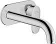 Hansgrohe Vernis Blend Single Lever Basin Mixer For Concealed Installation Wall-mounted With Spout 207 mm - Chrome - 71576000