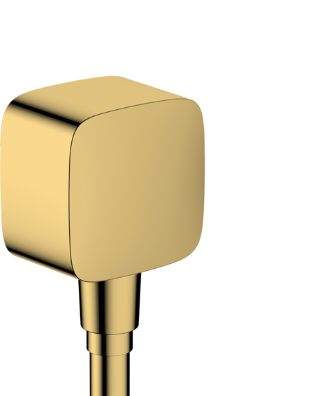 Hansgrohe Fixfit Wall Outlet With Non-return Valve - Polished Gold-optic - 26457990