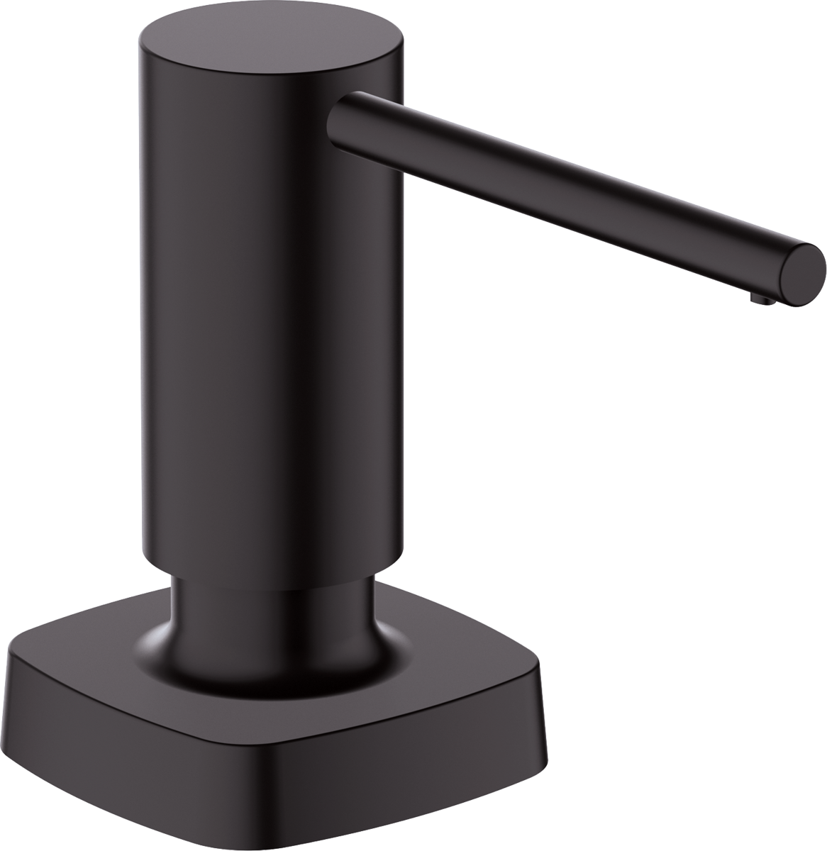 Hansgrohe A71 Soap Dispenser - Matt Black - 40468670