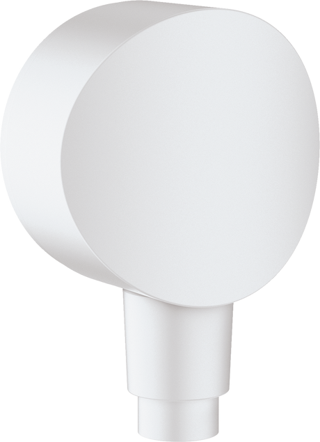 Hansgrohe FixFit Wall Outlet S With Non-return Valve And Synthetic Joint - Matt White - 26453700