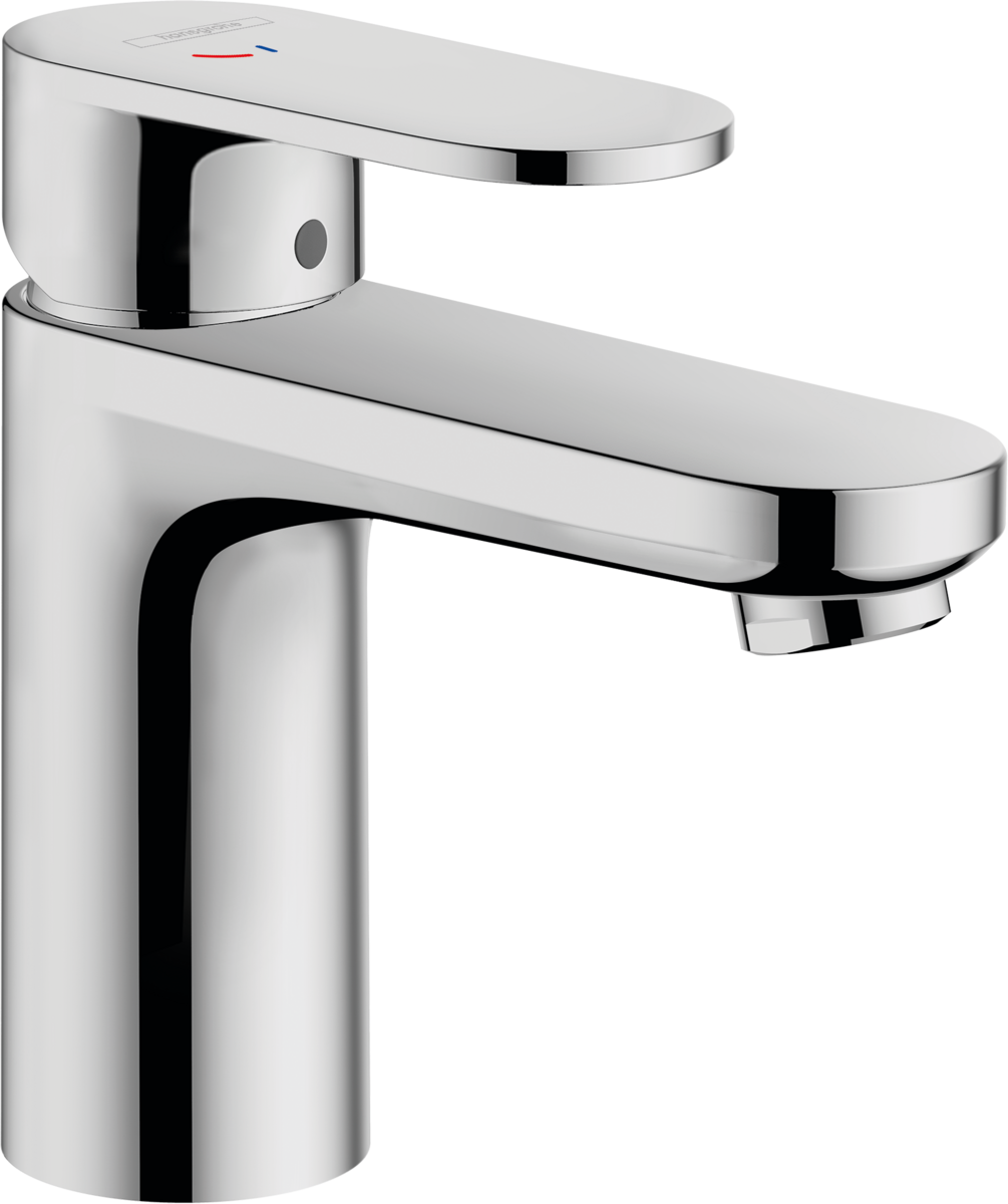 Hansgrohe Vernis Blend Single Lever Basin Mixer 100 Coolstart with Pop-up Waste Set - Chrome - 71585000