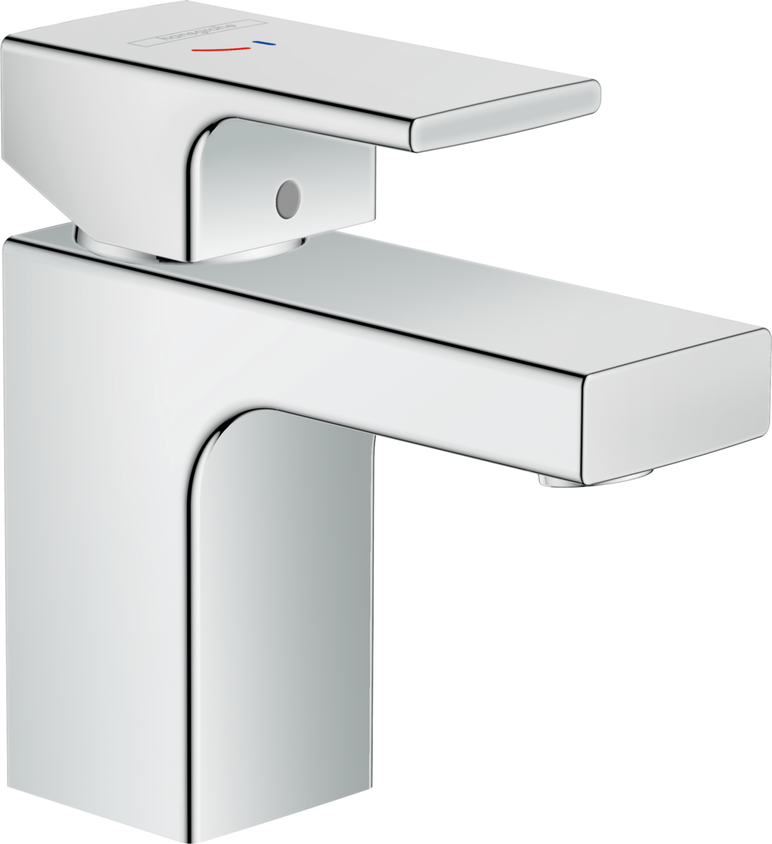 Hansgrohe Vernis Shape SIngle Lever Basin Mixer 70 Coolstart with Pop-up Waste Set - Chrome - 71593000