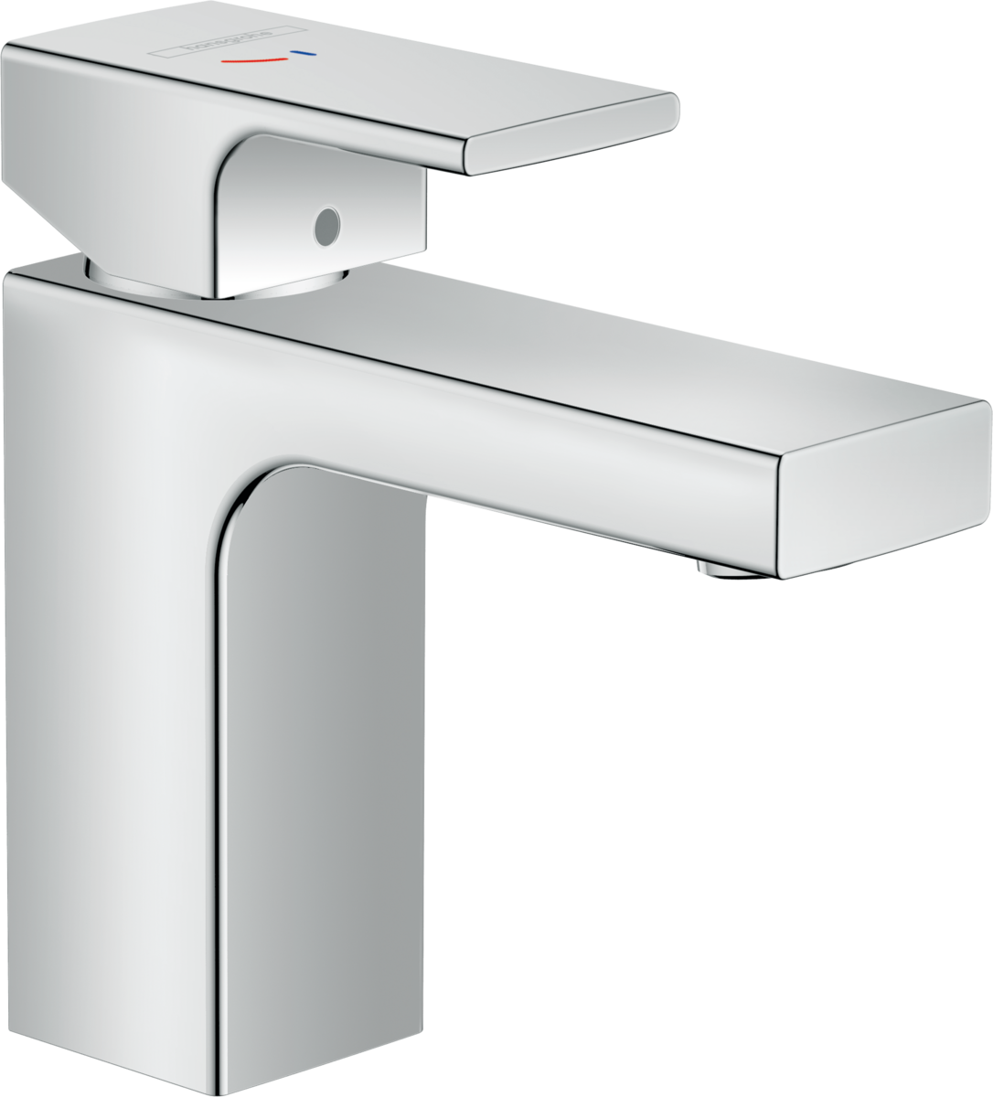 Hansgrohe Vernis Shape Single Lever Basin Mixer 100 Coolstart with Pop-up Waste Set - Chrome - 71594000