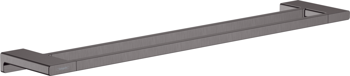Hansgrohe AddStoris Double Bath Towel Rail - Brushed Black Chrome - 41743340