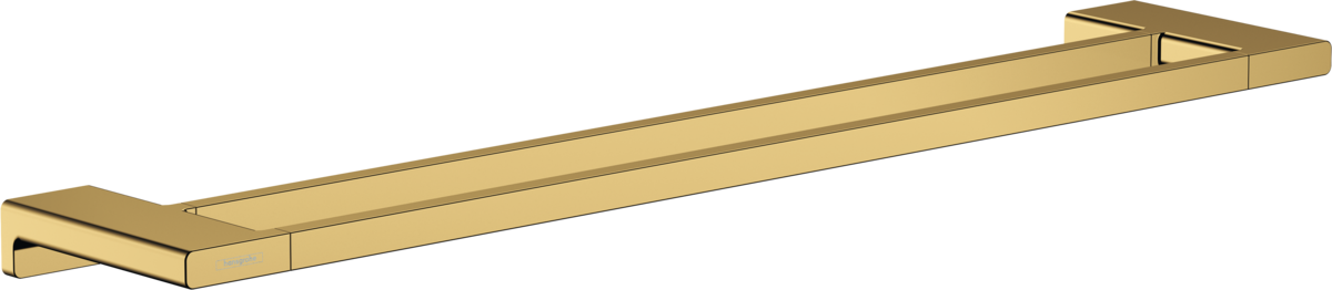 Hansgrohe AddStoris Double Bath Towel Rail - Polished Gold Optic - 41743990