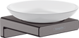 Hansgrohe AddStoris Soap Dish - Brushed Black Chrome - 41746340