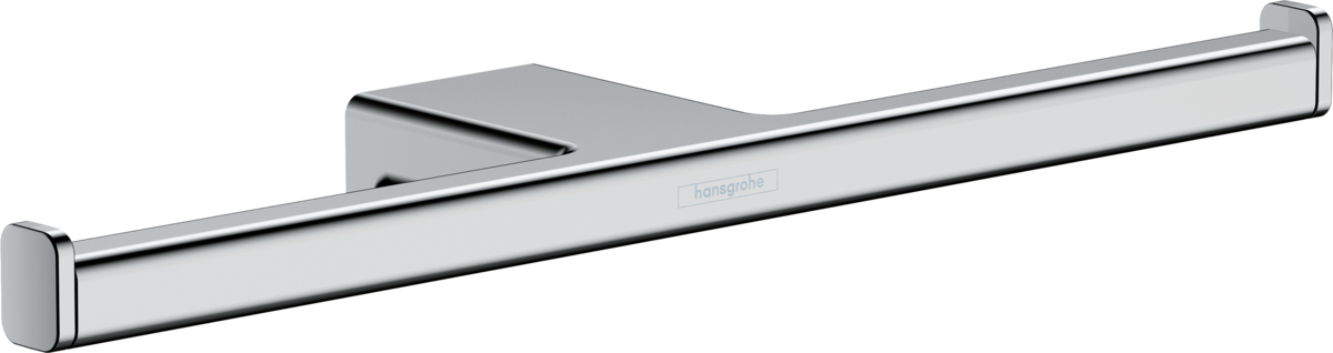 Hansgrohe AddStoris Double Roll Holder - Chrome - 41748000