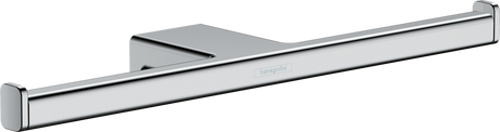 Hansgrohe AddStoris Double Roll Holder - Chrome - 41748000