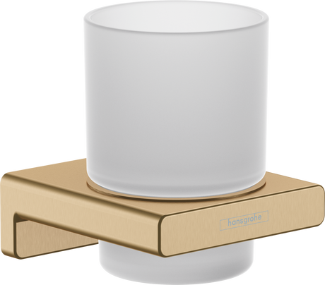 Hansgrohe AddStoris ToothBrush Tumbler - Brushed Bronze - 41749140