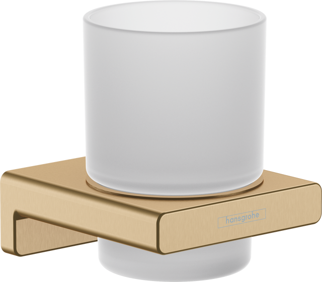 Hansgrohe AddStoris ToothBrush Tumbler - Brushed Bronze - 41749140