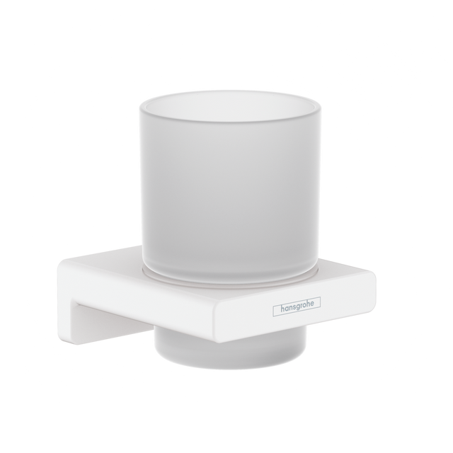 Hansgrohe AddStoris ToothBrush Tumbler - Matt White - 41749700