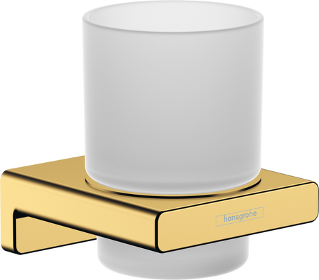 Hansgrohe AddStoris ToothBrush Tumbler - Polished Gold Optic - 41749990
