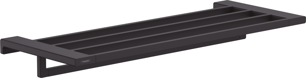 Hansgrohe AddStoris Towel Rack with Towel Holder - Matt Black - 41751670