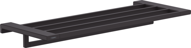 Hansgrohe AddStoris Towel Rack with Towel Holder - Matt Black - 41751670