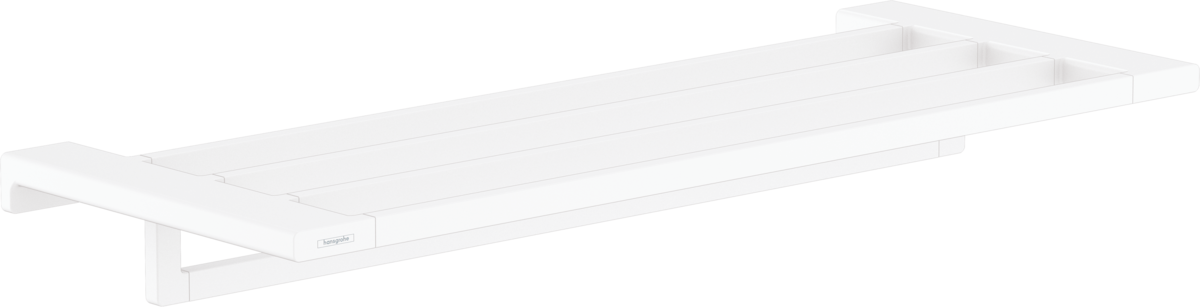 Hansgrohe AddStoris Towel Rack with Towel Holder - Matt White - 41751700