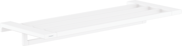 Hansgrohe AddStoris Towel Rack with Towel Holder - Matt White - 41751700