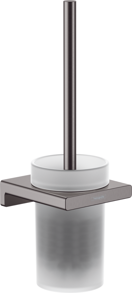 Hansgrohe Addstoris Toilet Brush Holder Wall-mounted - Brushed Black Chrome - 41752340