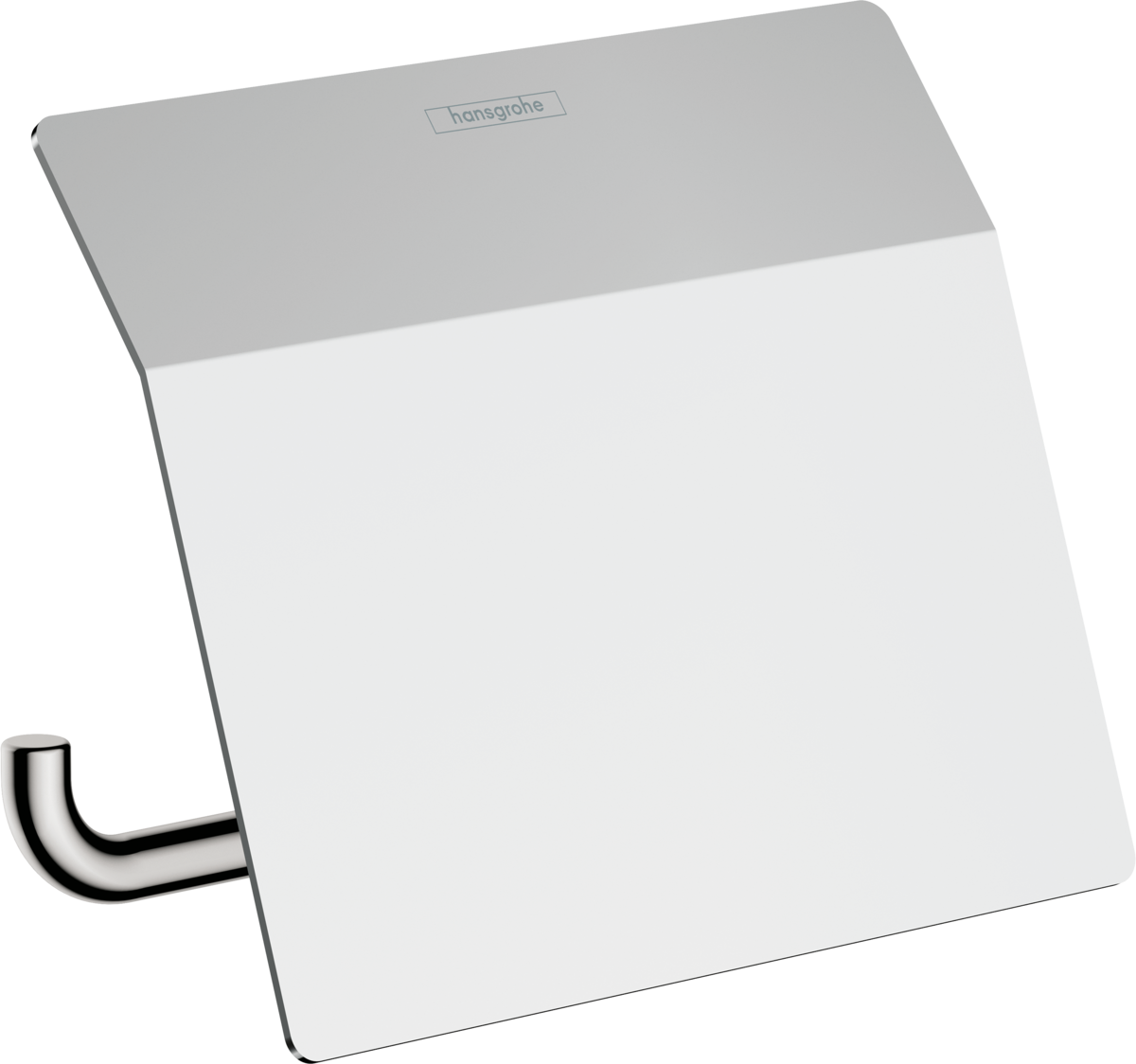 Hansgrohe Addstoris Roll Holder With Cover - Chrome - 41753000