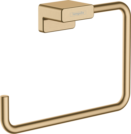 Hansgrohe Addstoris Towel Ring - Brushed Bronze - 41754140