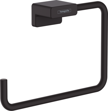 Hansgrohe Addstoris Towel Ring - Matt Black - 41754670