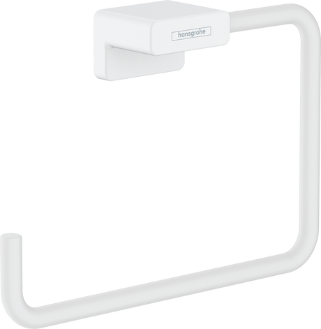 Hansgrohe Addstoris Towel Ring - Matt White - 41754700