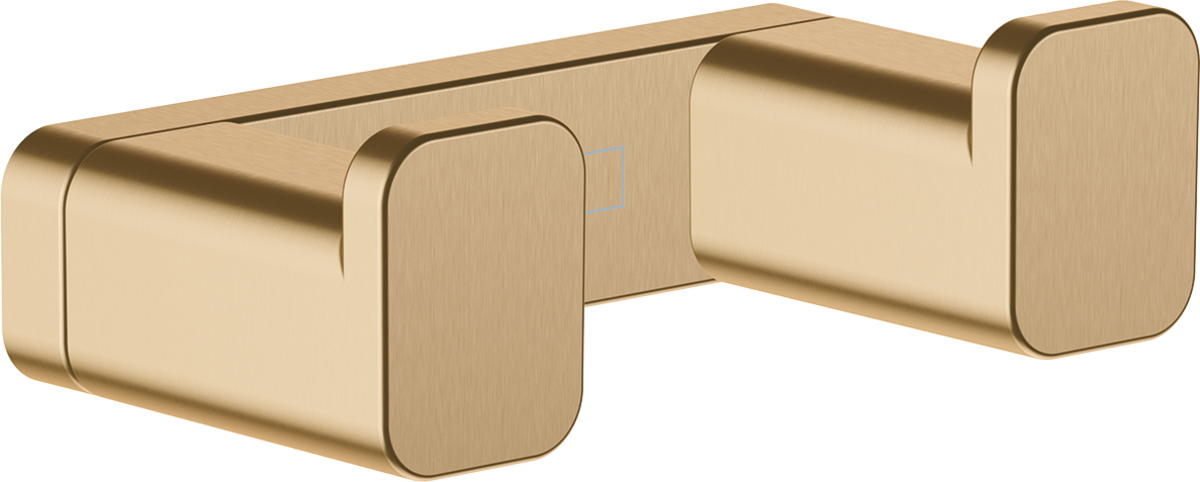 Hansgrohe Addstoris Towel Hook Double - Brushed Bronze - 41755140
