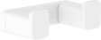 Hansgrohe Addstoris Towel Hook Double - Matt White - 41755700