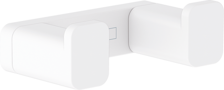 Hansgrohe Addstoris Towel Hook Double - Matt White - 41755700