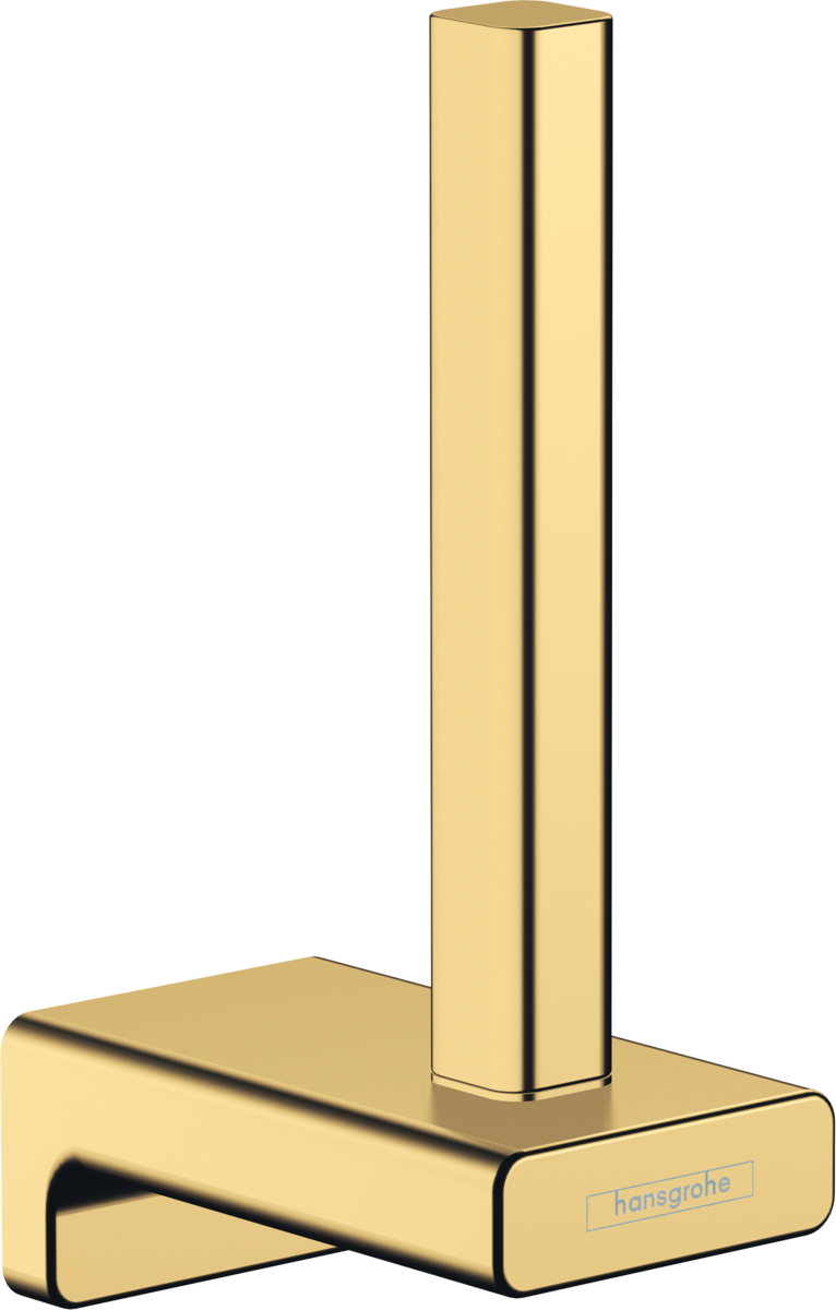 Hansgrohe AddStoris Spare Roll Holder - Polished Gold Optic - 41756990