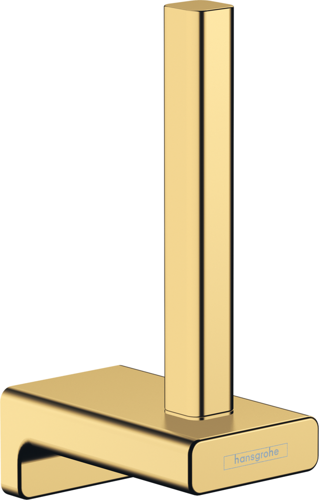 Hansgrohe AddStoris Spare Roll Holder - Polished Gold Optic - 41756990
