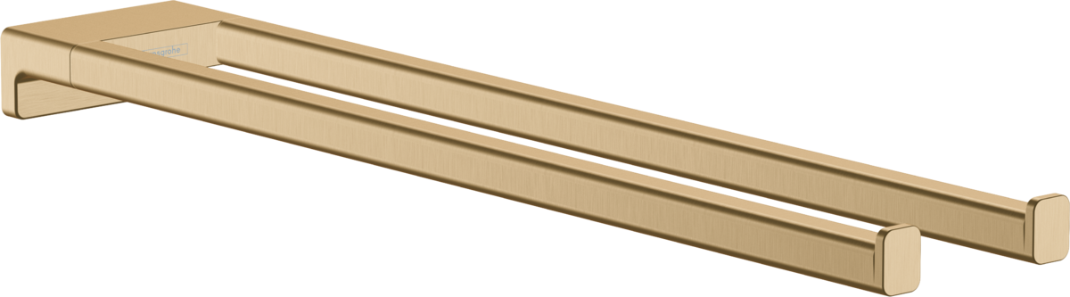 Hansgrohe AddStoris Twin-Handle Towel Holder - Brushed Bronze - 41770140