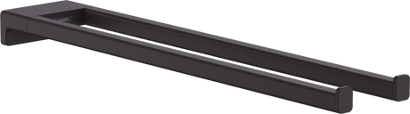 Hansgrohe AddStoris Twin-Handle Towel Holder - Matt Black - 41770670