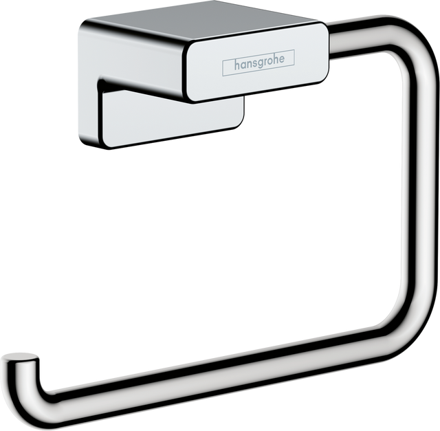 Hansgrohe AddStoris Roll Holder without Cover - Chrome - 41771000