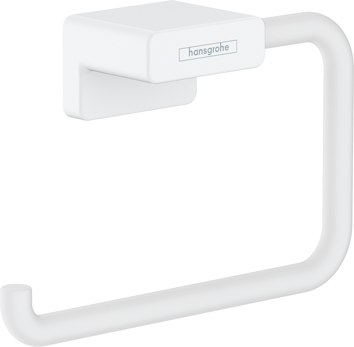 Hansgrohe AddStoris Roll Holder without Cover - Matt White - 41771700
