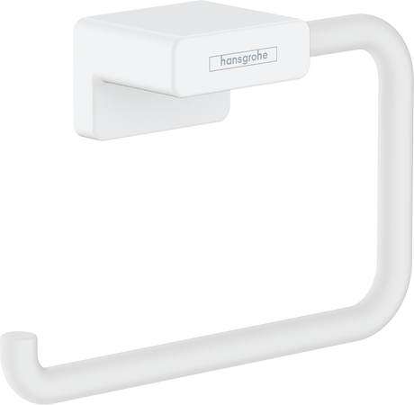 Hansgrohe AddStoris Roll Holder without Cover - Matt White - 41771700