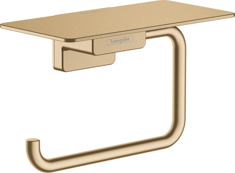 Hansgrohe Addstoris Roll Holder with Shelf - Brushed Bronze -  41772140