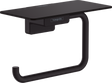Hansgrohe Addstoris Roll Holder with Shelf - Matt Black -  41772670