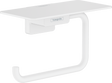 Hansgrohe Addstoris Roll Holder with Shelf - Matt White -  41772700